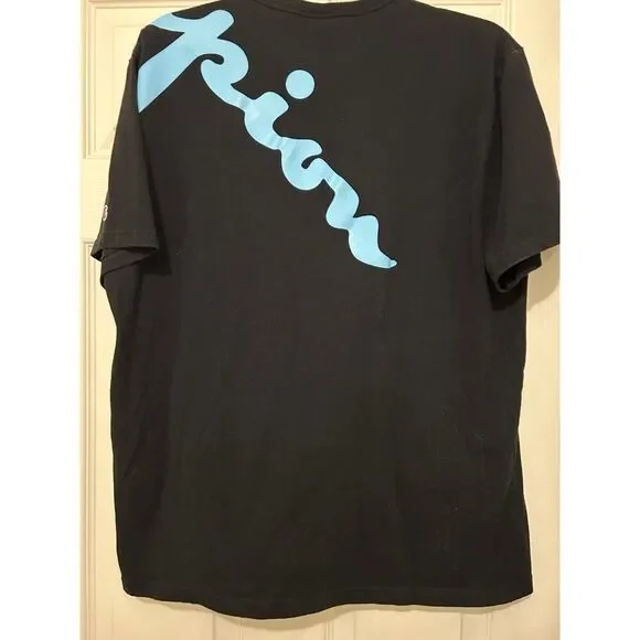 Champion Vintage Neon Logo Two Sided Graphic mens Tshirt - Picture 3 of 8